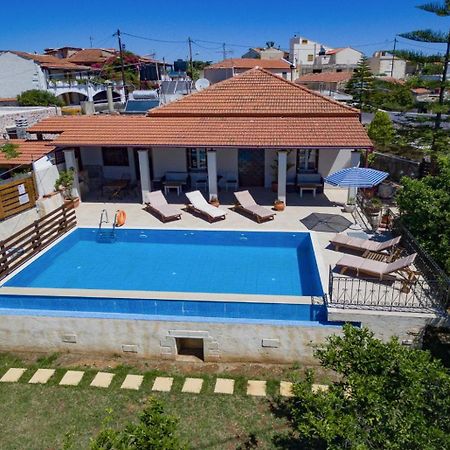 Villa Maro Large Private Pool Ac Wifi Kefalas Extérieur photo