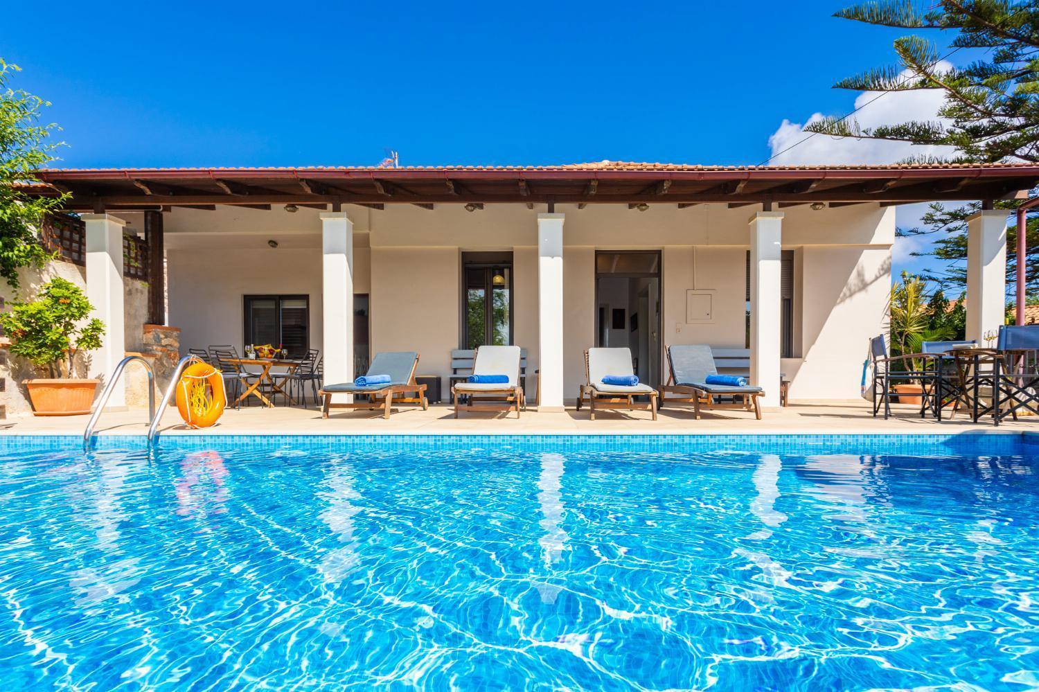 Villa Maro Large Private Pool Ac Wifi Kefalas Extérieur photo